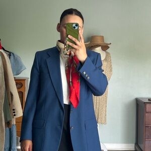 Doncaster Blue Sport Coat Modern Cut